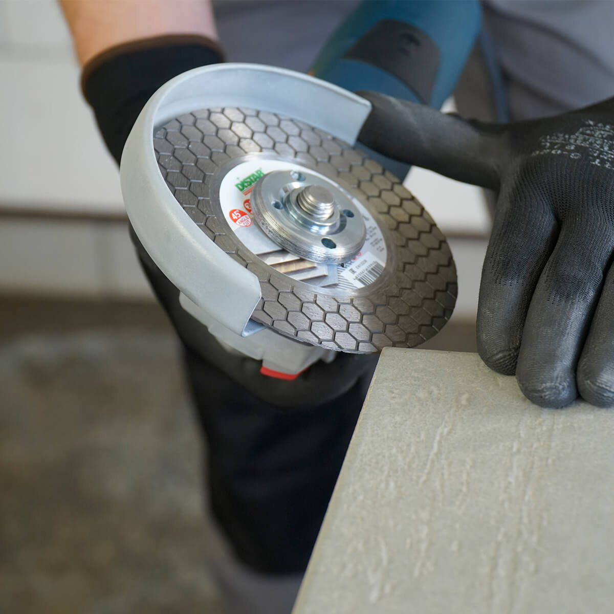 DISCO DE CORTE DIAMANTADA 1A1R Ø115mm e Ø 125mm - EDGE DRY