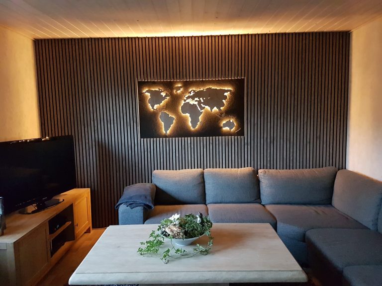 Painel Acústico 2400x600x22 mm - WoodUpp