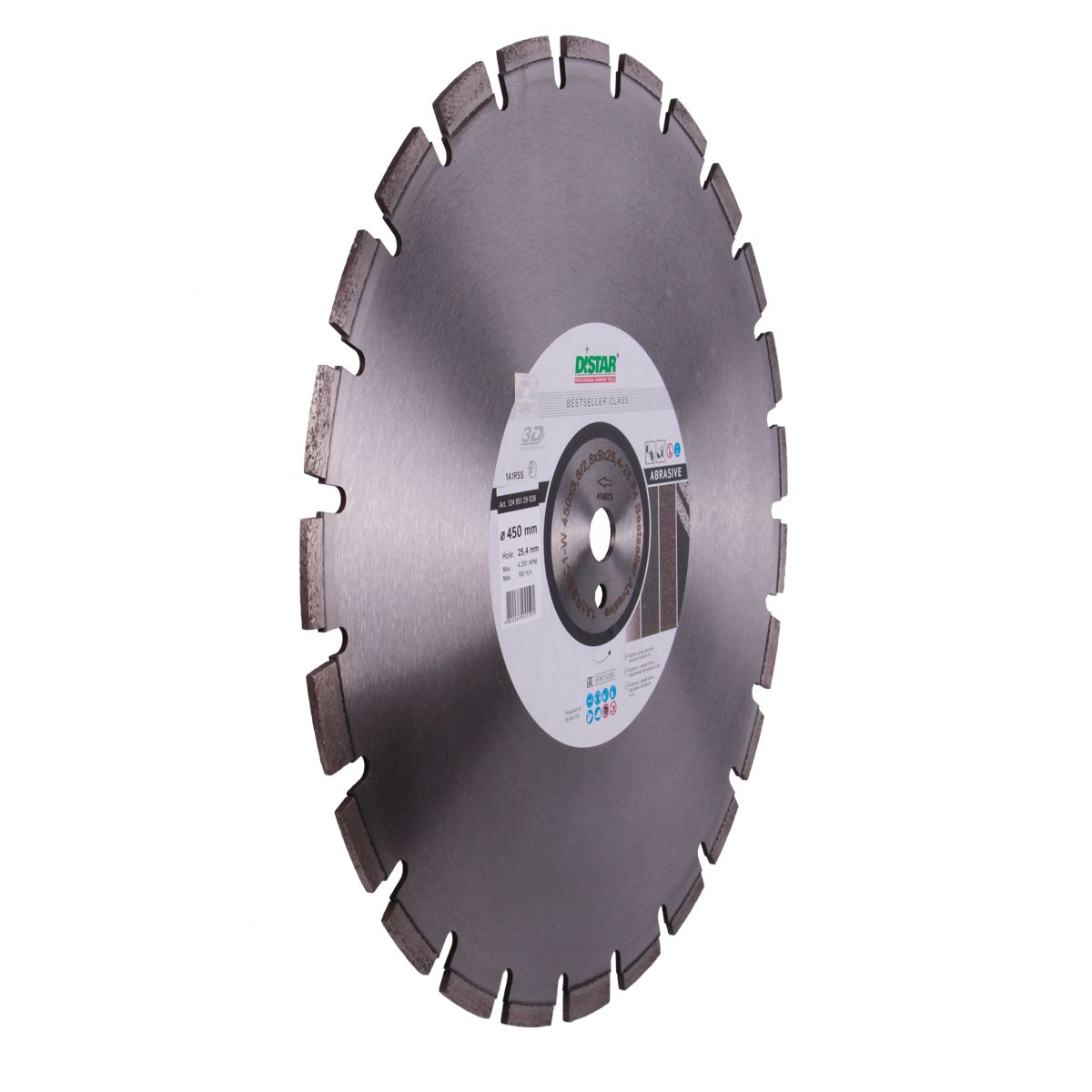 DISCO DE CORTE DE DIAMANTE 1A1RSS Ø 300 mm a Ø 500 mm - ABRASIVO MAIS VENDIDO