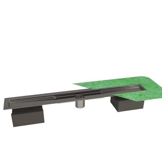 PP Drain Aqua - Base per canale doccia con tubo