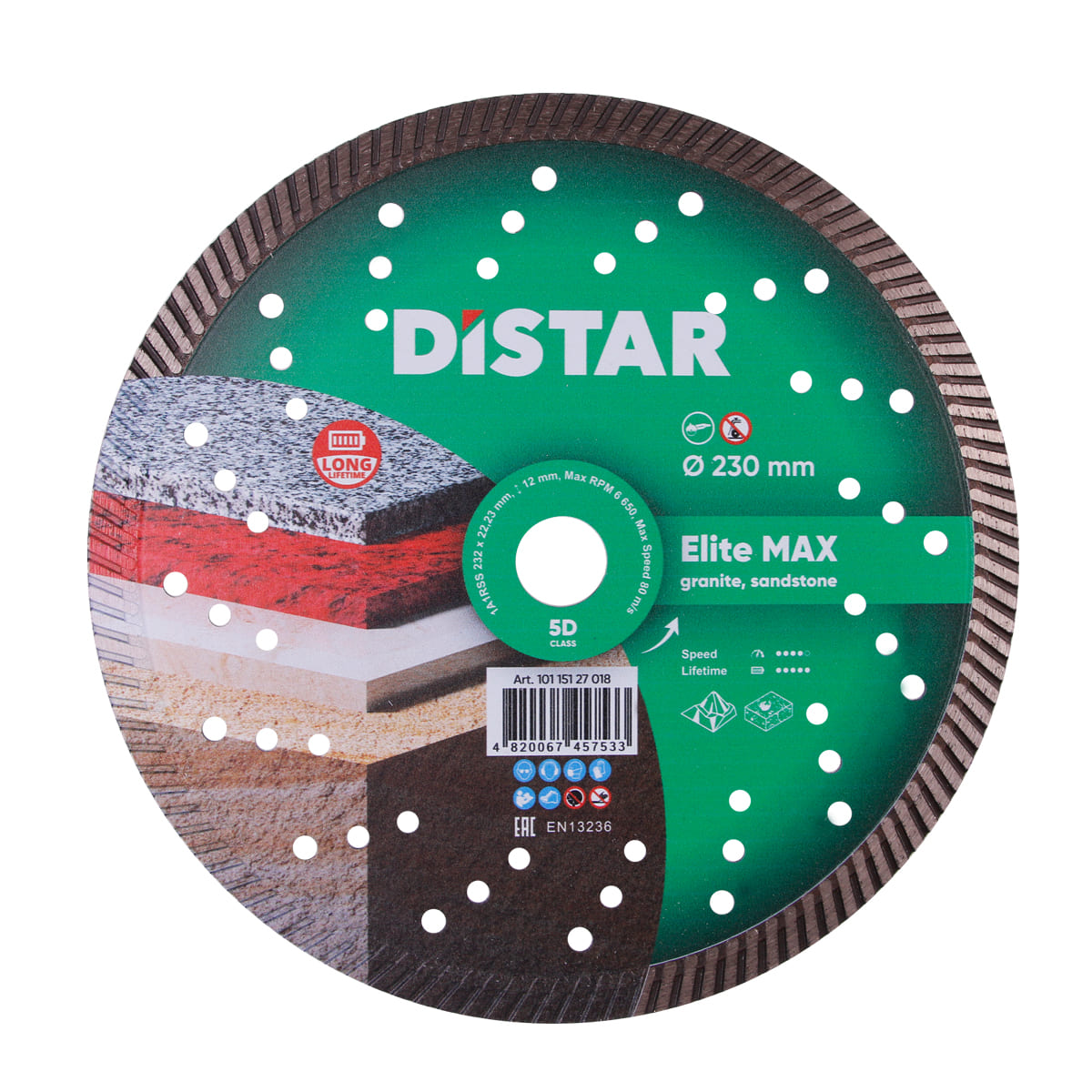 DISCO DE CORTE DE DIAMANTE TURBO 232 ELITE MAX