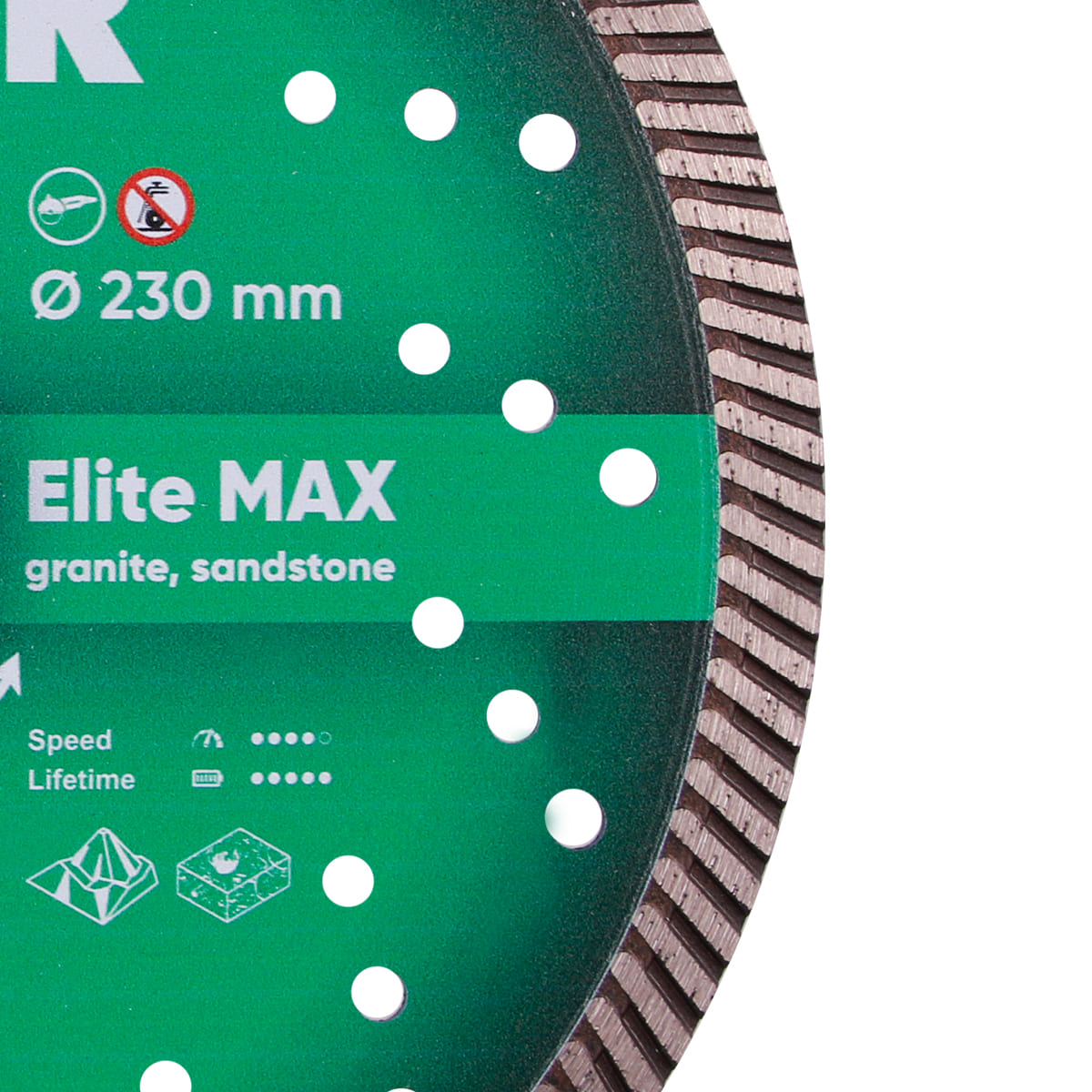 DISCO DE CORTE DE DIAMANTE TURBO 232 ELITE MAX