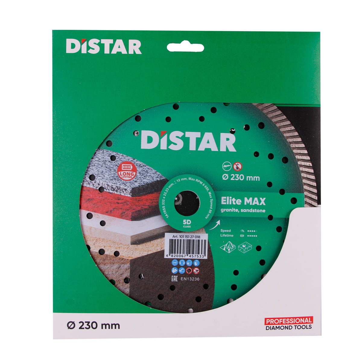 DISCO DE CORTE DE DIAMANTE TURBO 232 ELITE MAX