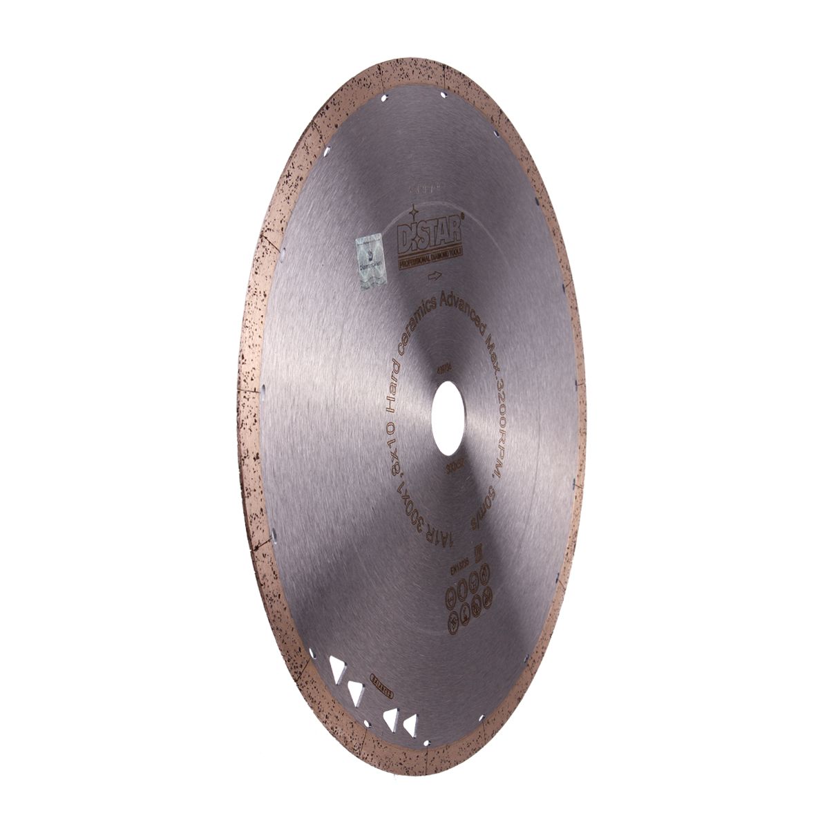 DISCO DA TAGLIO DIAMANTATO 1A1R Ø 200 mm a Ø 300 mm CERAMICA DURA AVANZATA