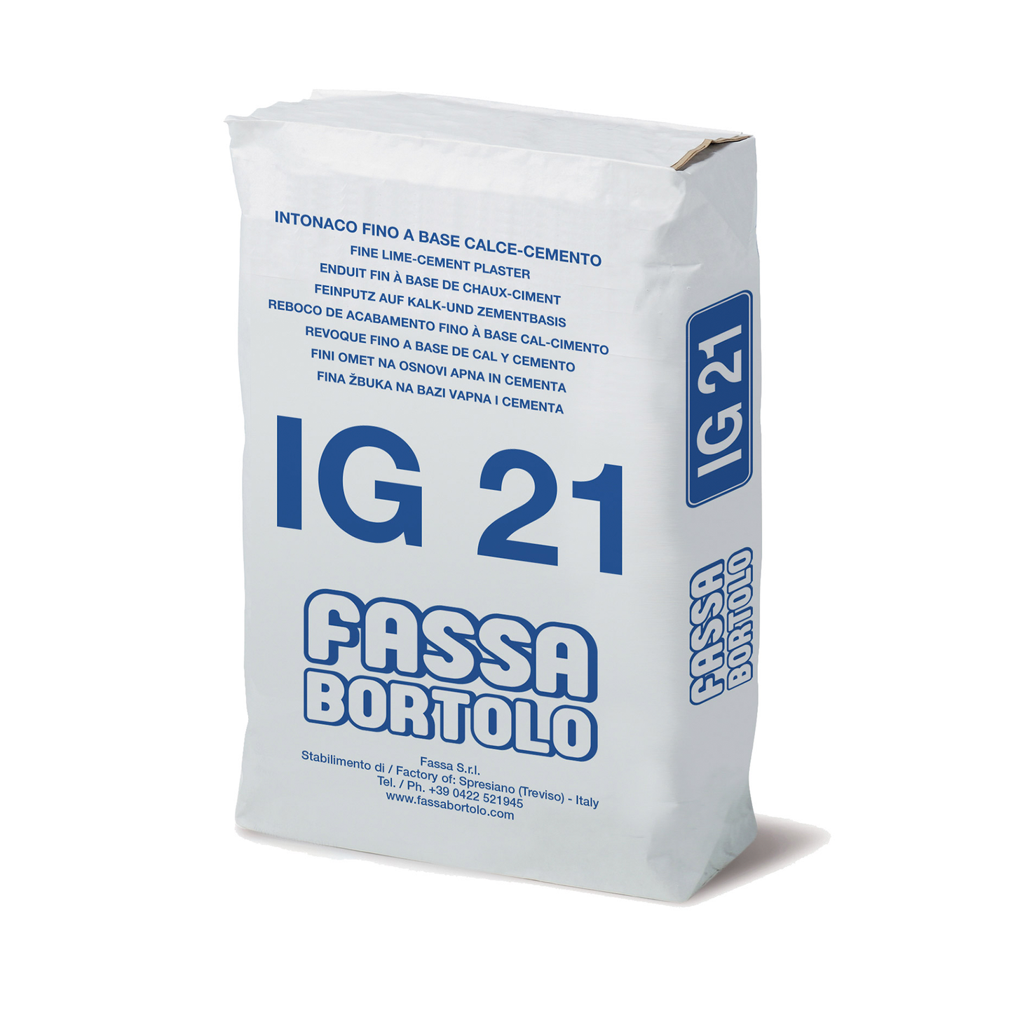 ZF-12 Gypsum and lime based plaster for interiors - Fassa Bortolo