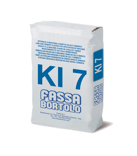 ZF-12 Gypsum and lime based plaster for interiors - Fassa Bortolo