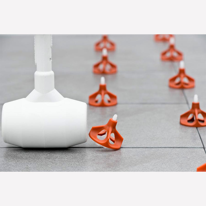 Pinos 1,5 mm com 3 a 15 mm de espessura em linha - Sistema de Nivelamento RLS SOS Raimondi