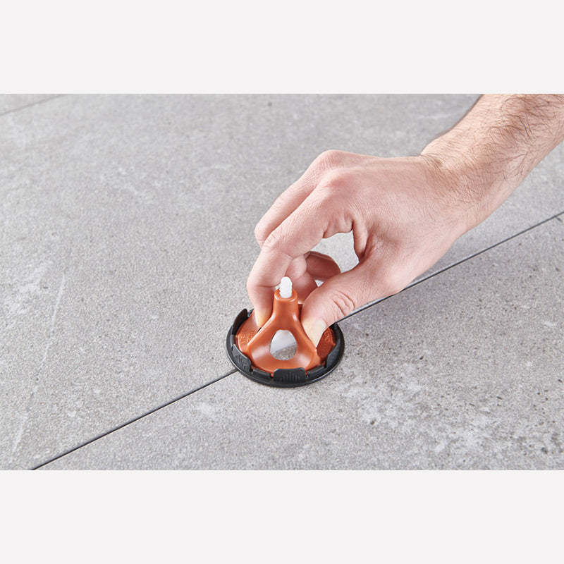 Pinos 1,5 mm com 3 a 15 mm de espessura em linha - Sistema de Nivelamento RLS SOS Raimondi