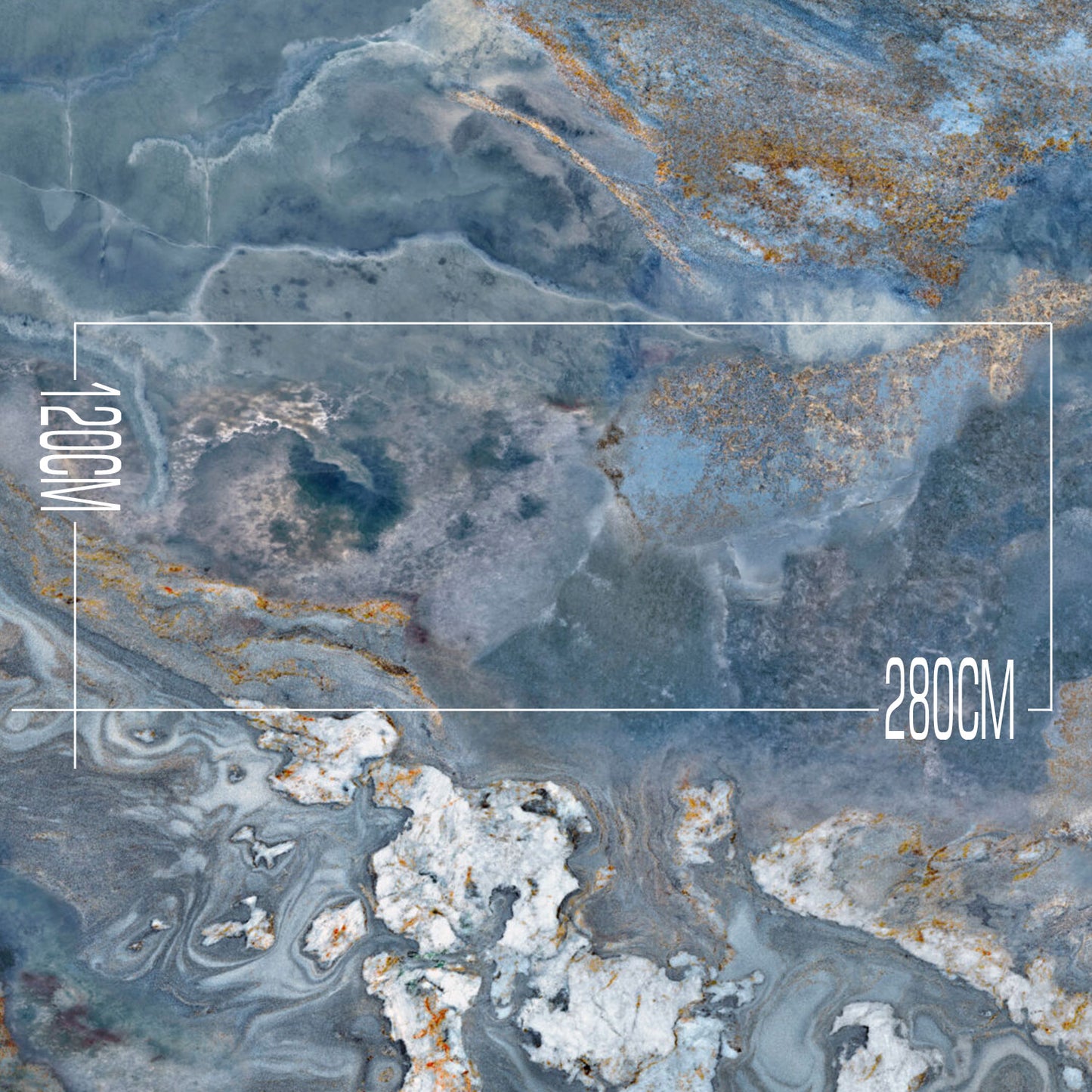 OCEAN - Rivestimento ceramico 6 mm - Pannelli 120 X 280 cm - Prissmacer MAXIMUM