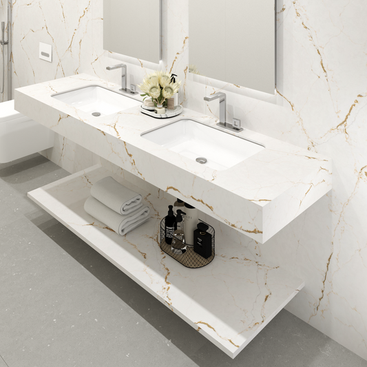 Cuba washbasin mod. Sofia - 150 x 55 x 15 cm