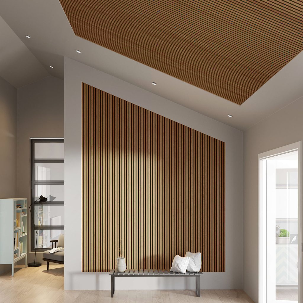 Painel Acústico 2400x600x22 mm - WoodUpp