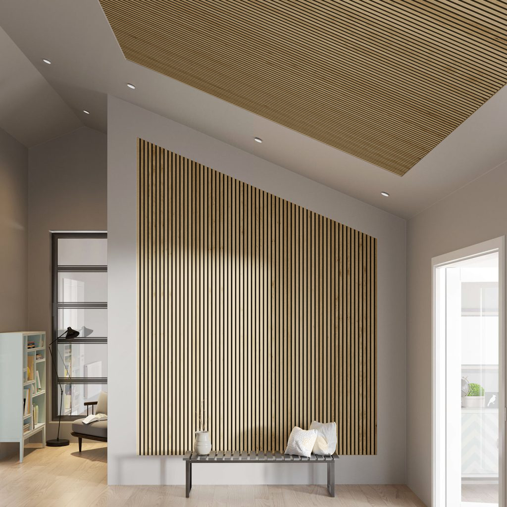 Painel Acústico 2400x600x22 mm - WoodUpp