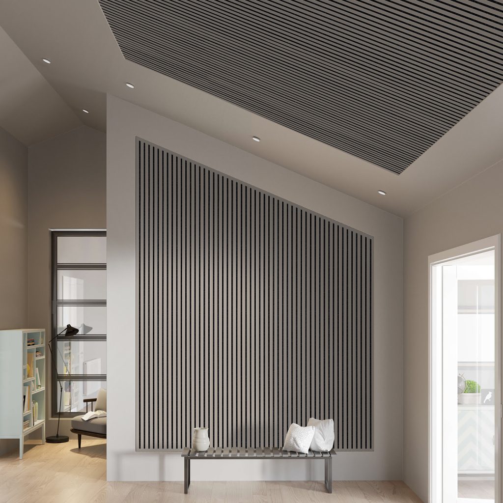 Painel Acústico 2400x600x22 mm - WoodUpp