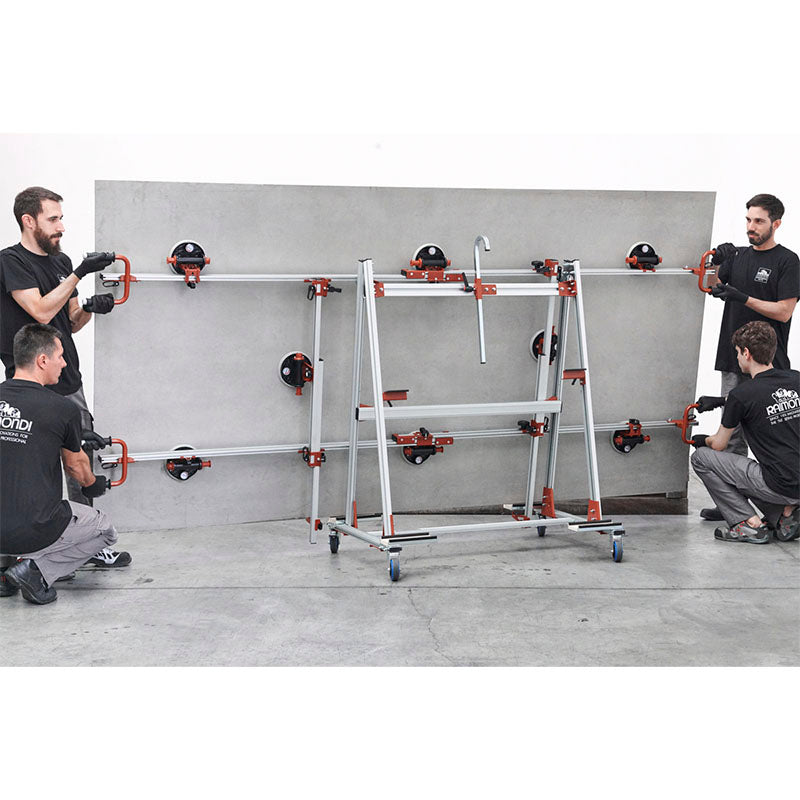 SISTEMA DI MOVIMENTO PIASTRA LARGE EASY MOVE MK4 VACUUM CON ASPIRAZIONI VUOTO