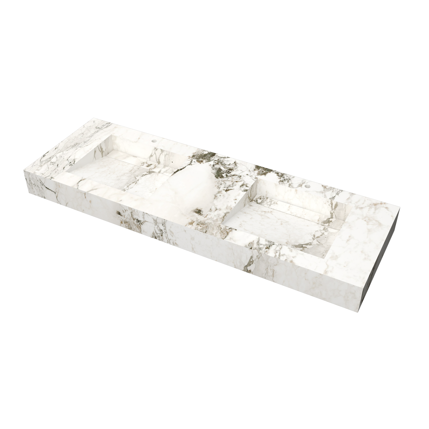 Lavabo Cuba mod. Graziana - 190 x 55 x 15 cm