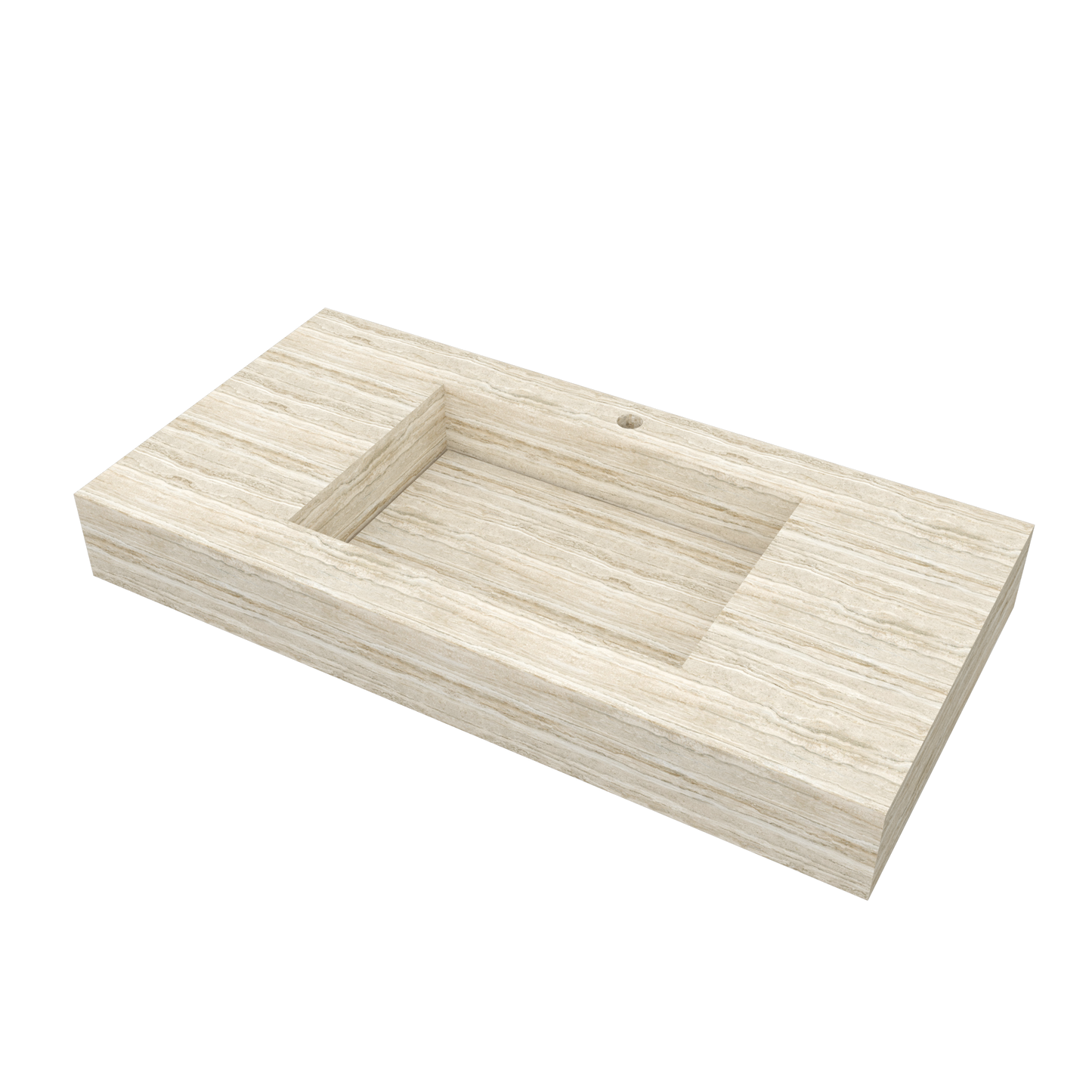 Lavabo Cuba mod. Mariella - 150 x 55 x 15 cm