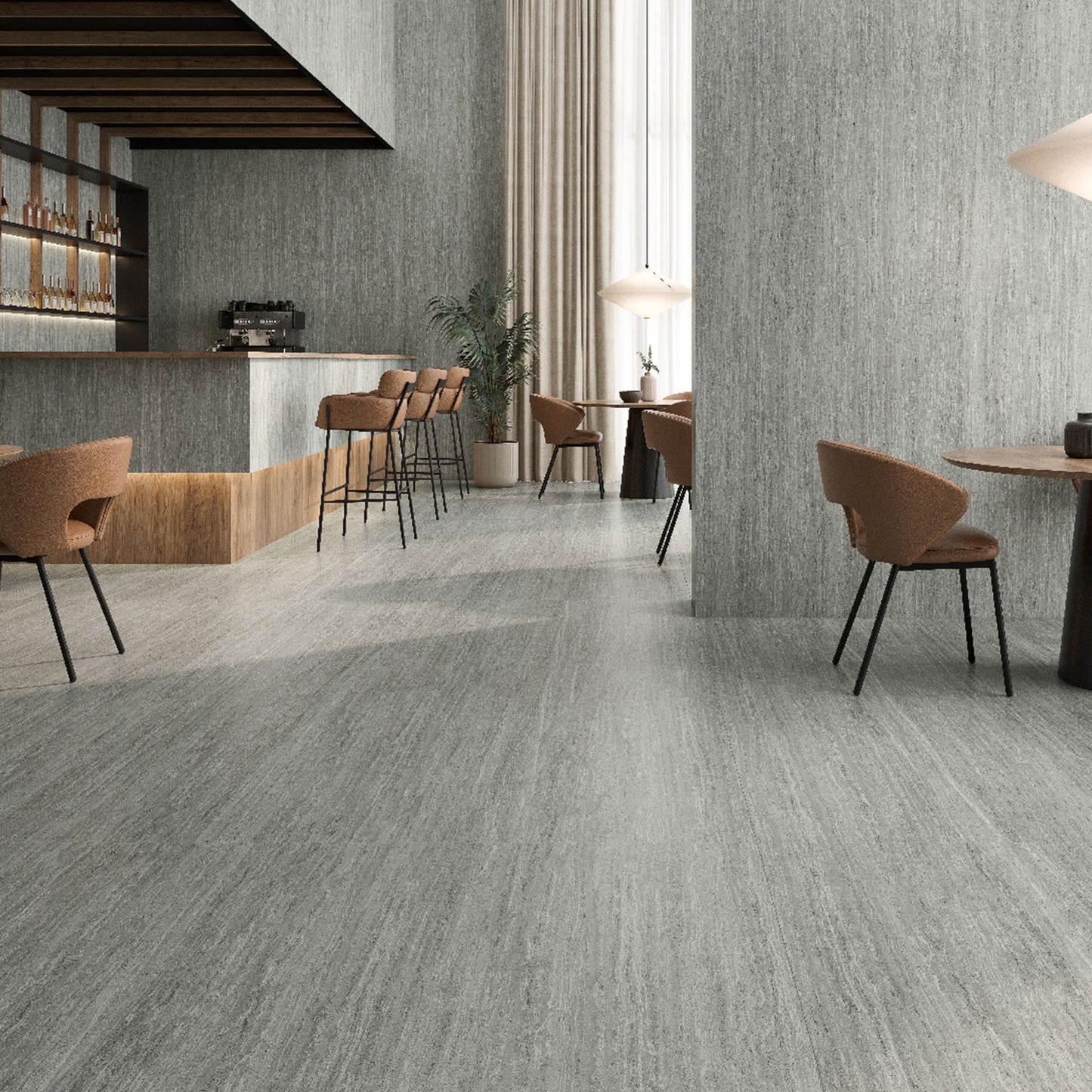 TRENTO - Rivestimento ceramico 6mm - Piastrelle 120 X 280 cm - Prissmacer MAXIMUM