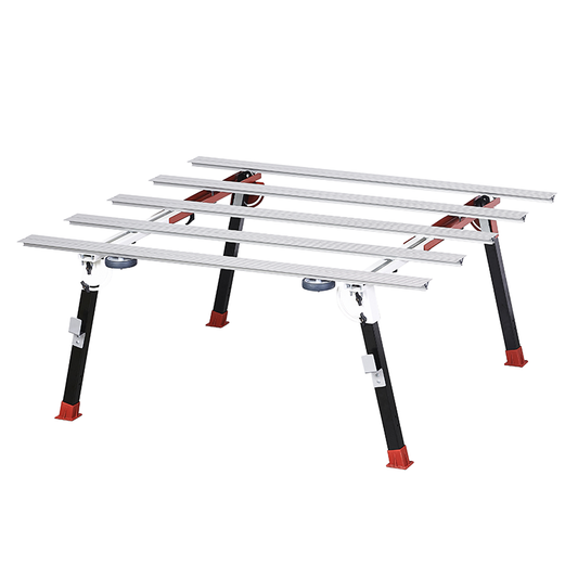 BM180 MK3 PLUS modular workbench extendable with articulated legs