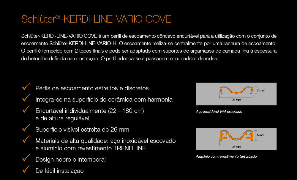 Schlüter®-KERDI-LINE-VARIO-COVE