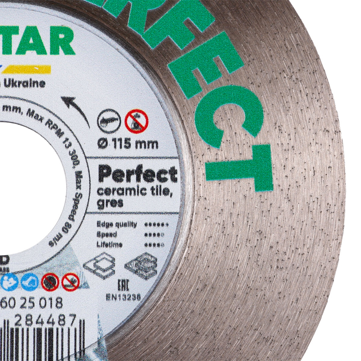 DISCO DA TAGLIO DIAMANTATO 1A1R 125X22.23H PERFETTO