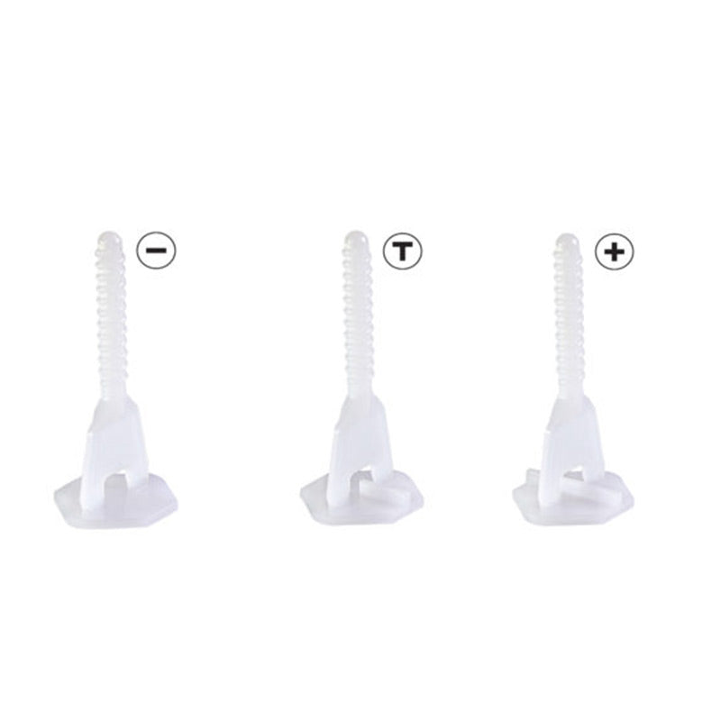 Pinos 1,5 mm com 3 a 15 mm de espessura em linha - Sistema de Nivelamento RLS SOS Raimondi