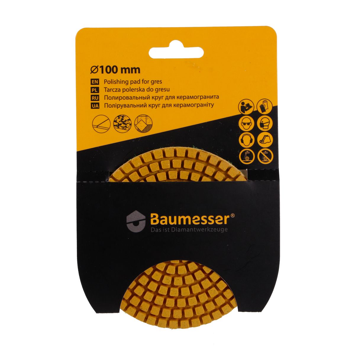 Baumesser Polishing Pad DISC - Standard Ø 100 - #30, #60, #120, #220, #400, #800, #1500, #3000