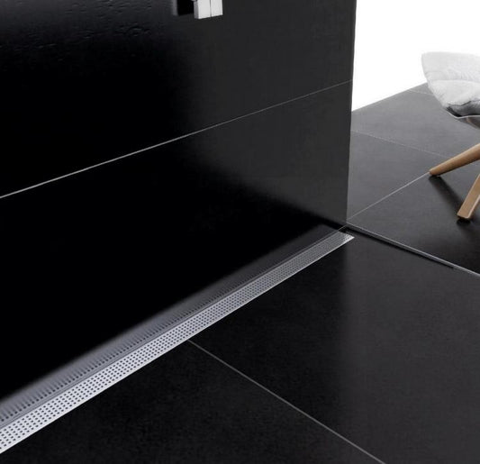 Smart Drain - Cube Cover Brushed Stainless Steel - Shower Channel Cover