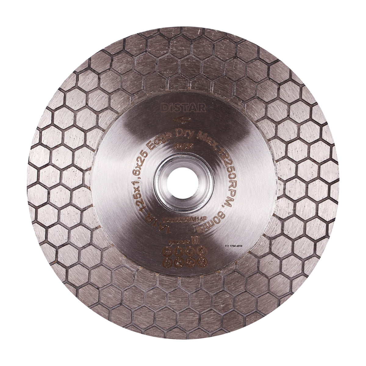 DIAMOND CUTTING BLADE 1A1R Ø115mm and Ø 125mm - EDGE DRY