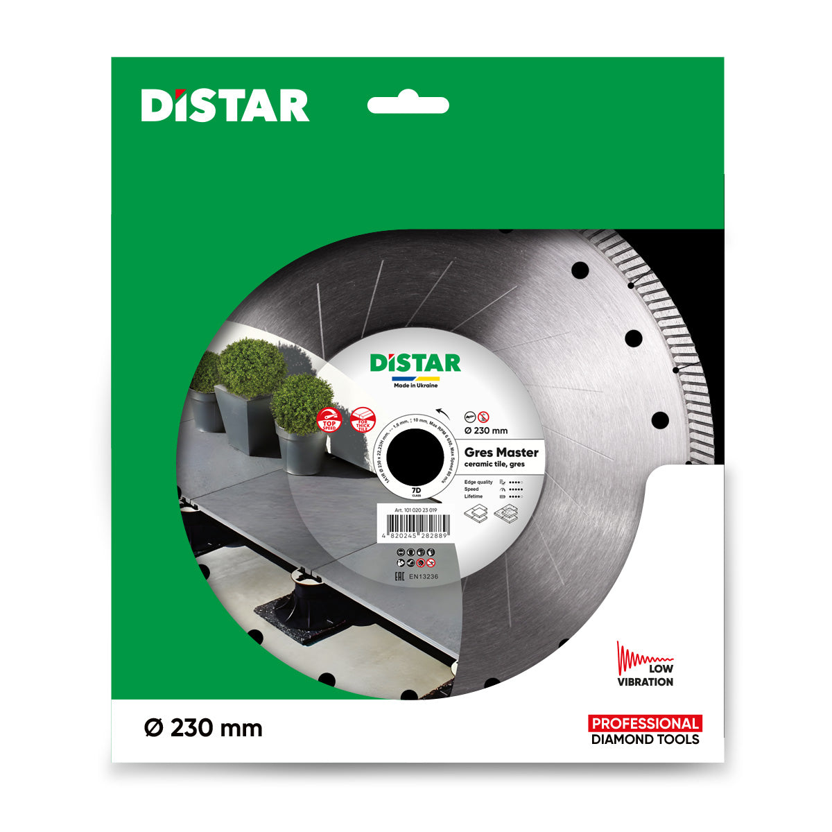 DISCO DIAMANTATO 1A1R da Ø 115 mm a Ø 230 mm GRES MASTER