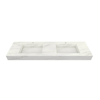 Cuba washbasin mod. Mariella - 150 x 55 x 15 cm 