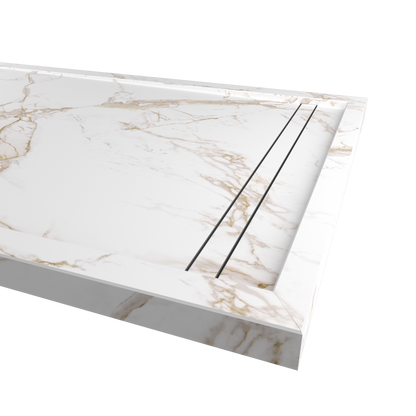 Base de Duche Bolzano  - Estruturada em Dekton 8 mm