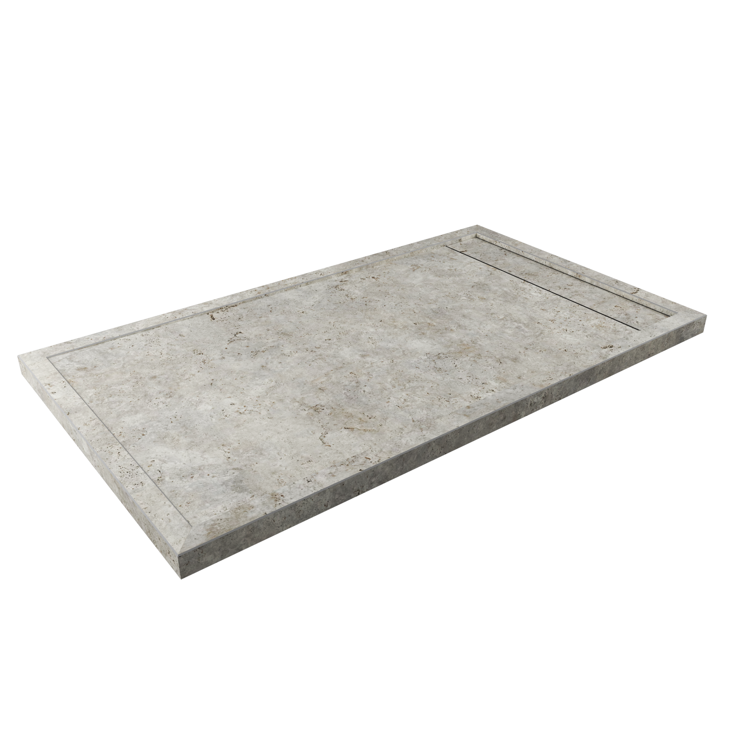 Base de Duche Bérgamo - Estruturada em Dekton 8 mm