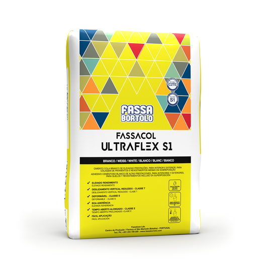 FASSACOL ULTRAFLEX S1 Cemento adesivo monocomponente - Fassa bortolo 