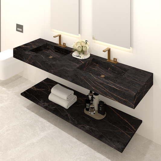 Lavabo Cuba mod. Livia - 150 x 55 x 15 cm 