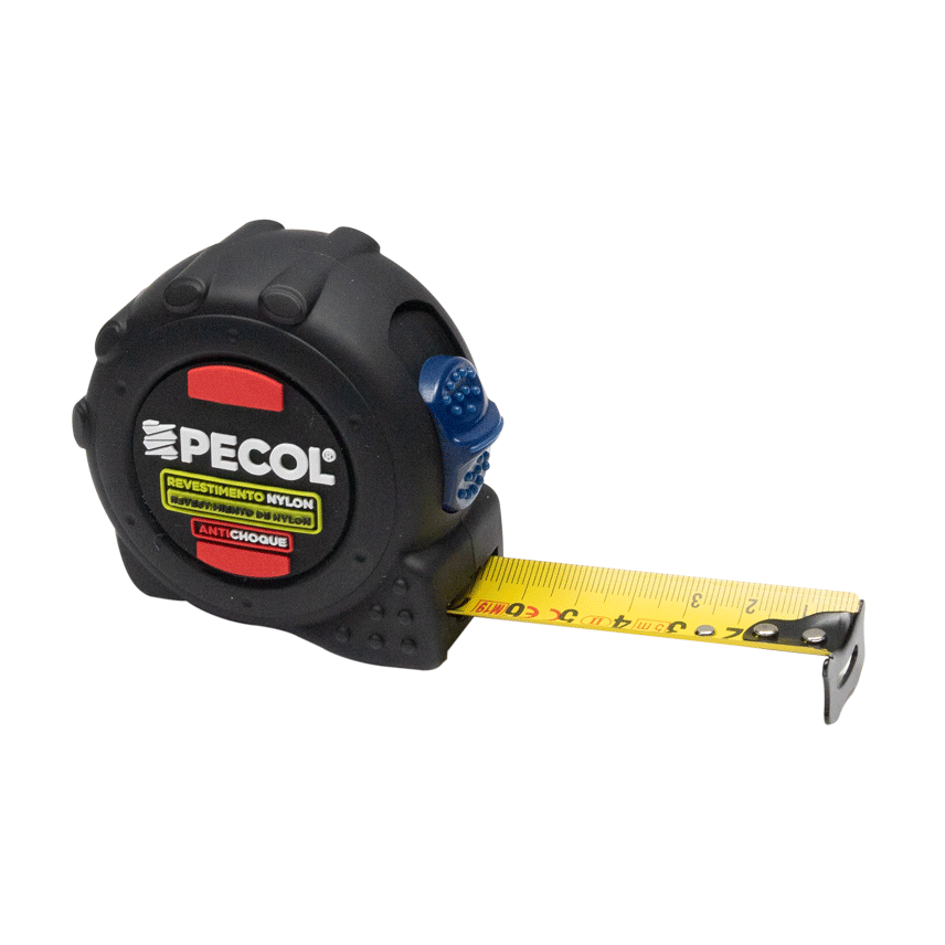 Fita Métrica Revestida 5m x 25mm - 8m x 25mm - PECOL