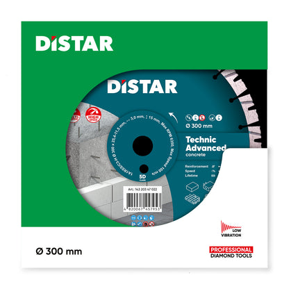 DISCHI DIAMANTATI GRANDI DA TAGLIO 1A1RSS Ø 300 mm a Ø 400 mm TECHNIC ADVANCED