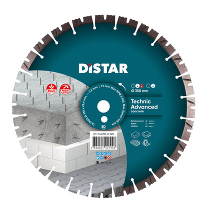 DISCHI DIAMANTATI GRANDI DA TAGLIO 1A1RSS Ø 300 mm a Ø 400 mm TECHNIC ADVANCED