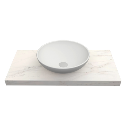 Washbasin Double overlapping basin mod. Giulia - 150 x 55 x 15 cm 