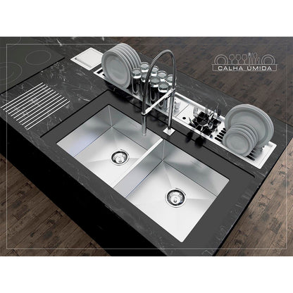 Quadratta Double Overlay Basin Wet Gutter 800x400