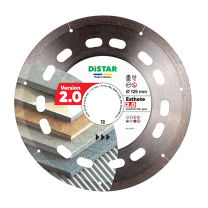 DIAMOND CUTTING BLADE 1A1R Ø 115 mm to Ø 125 mm