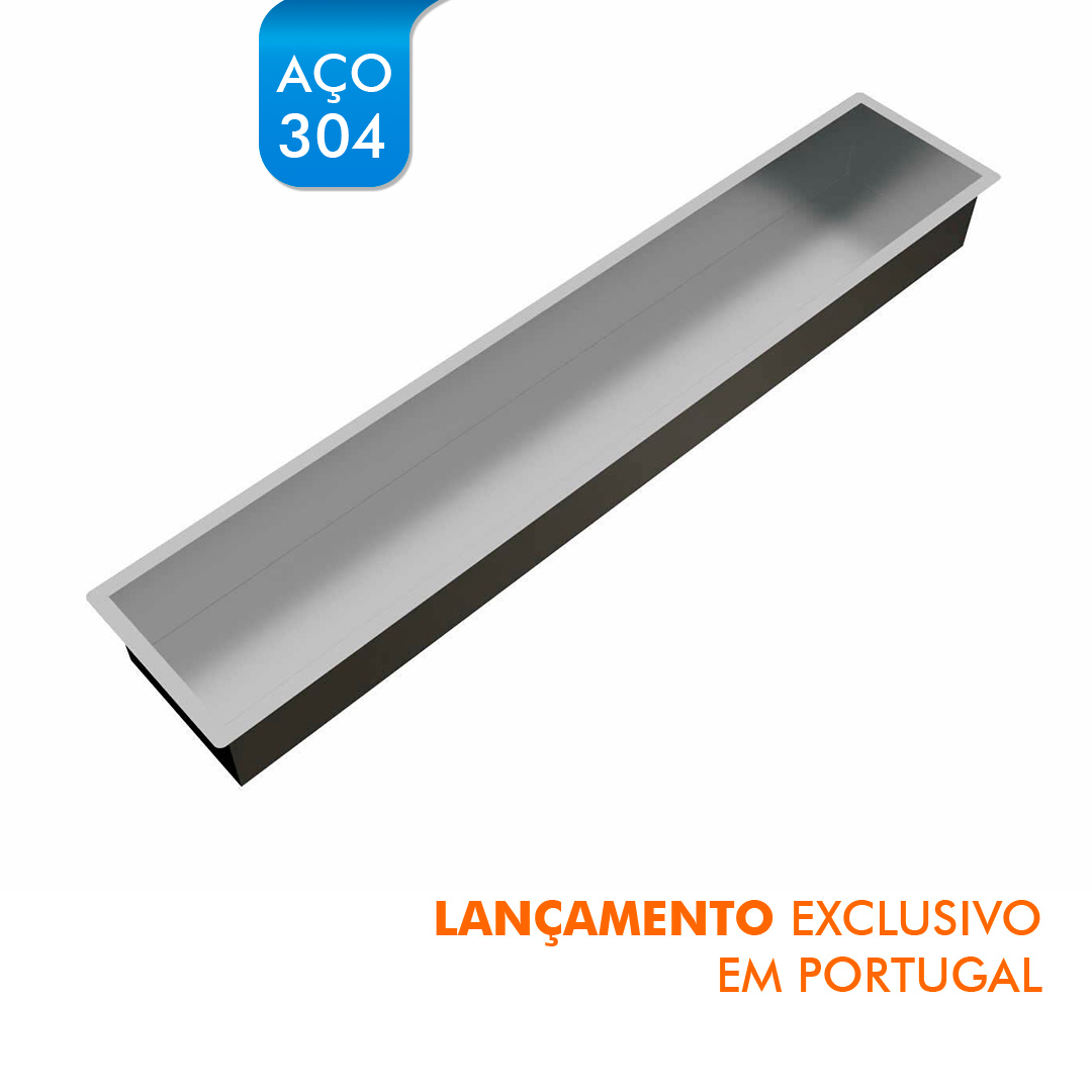 Grondaia a secco e a umido da cucina 1000 - ACCIAIO 304