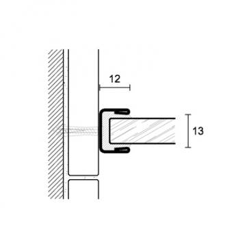 Glass Profiles GPS14/ - Perfis em aço inox AISI 304